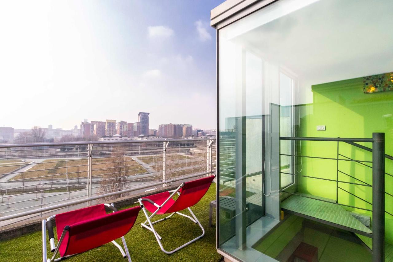 Dora Riverside Modern Apartment With Private Parking 都灵 外观 照片
